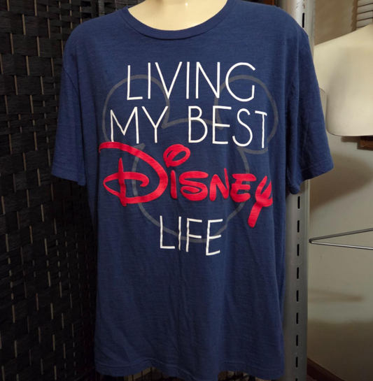 Mickey Mouse “Living My Best Disney Life” T-Shirt