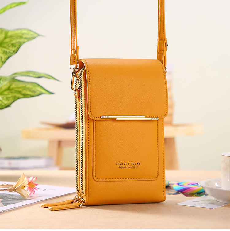 Crossbody Handbag - Touch Screen Phone Case - Wallet