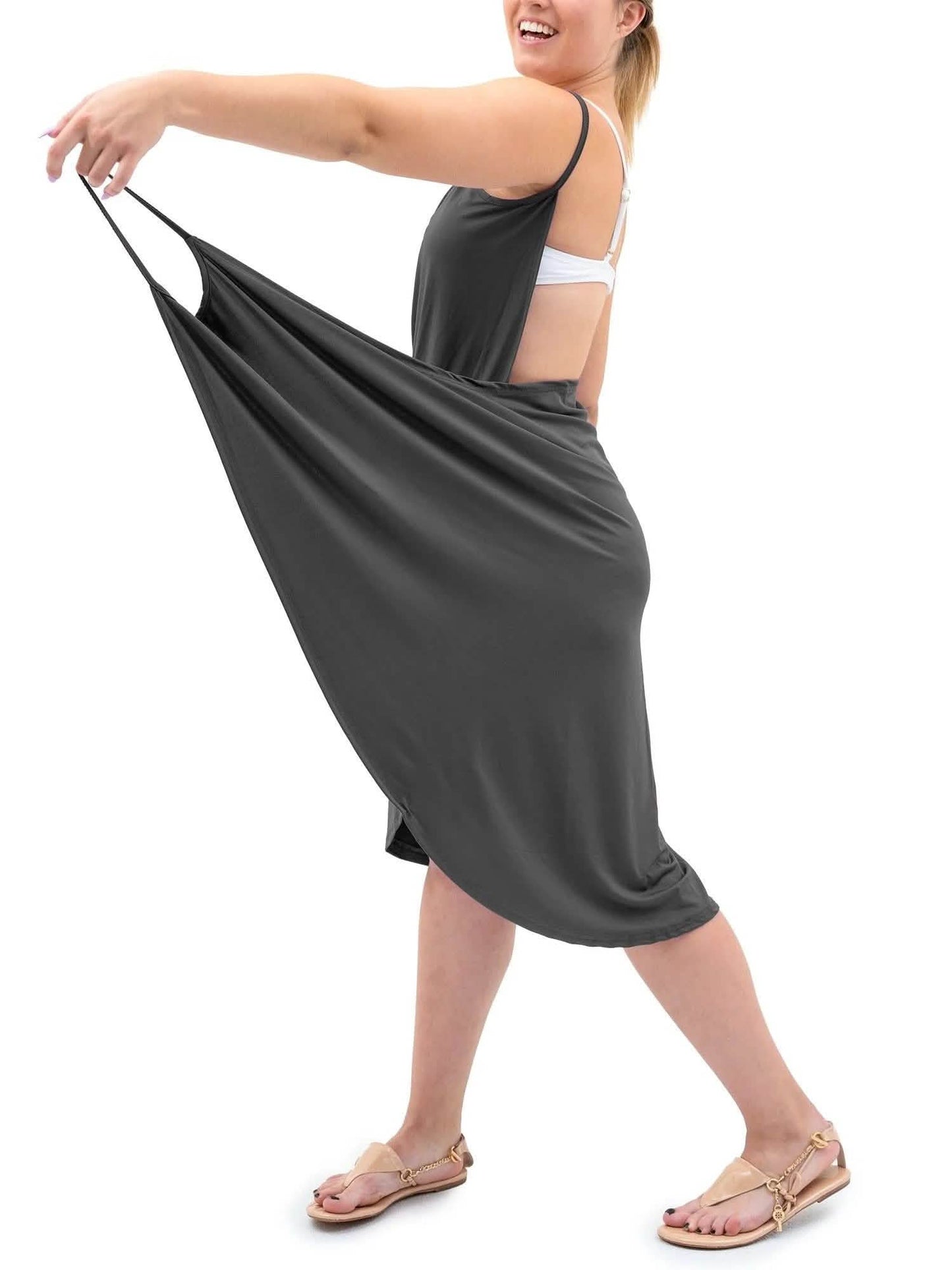 Beach Cover-Up Wrap Dress – Assorted Colors
