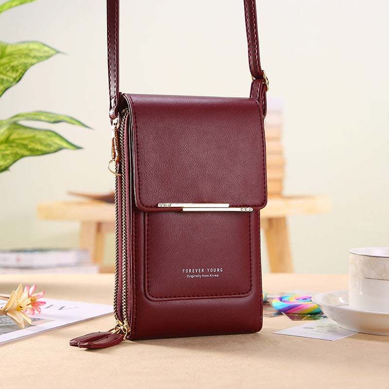 Crossbody Handbag - Touch Screen Phone Case - Wallet
