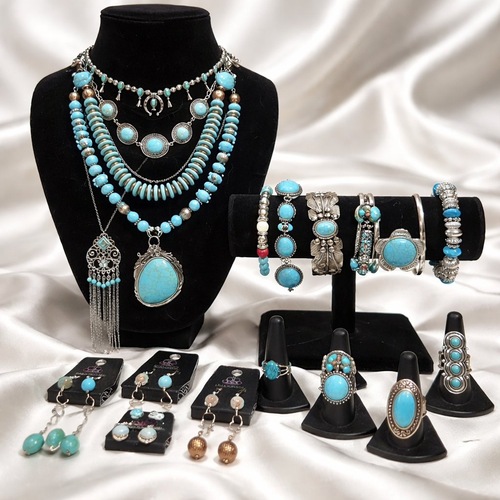 Blue Paparazzi Jewelry Bundle
