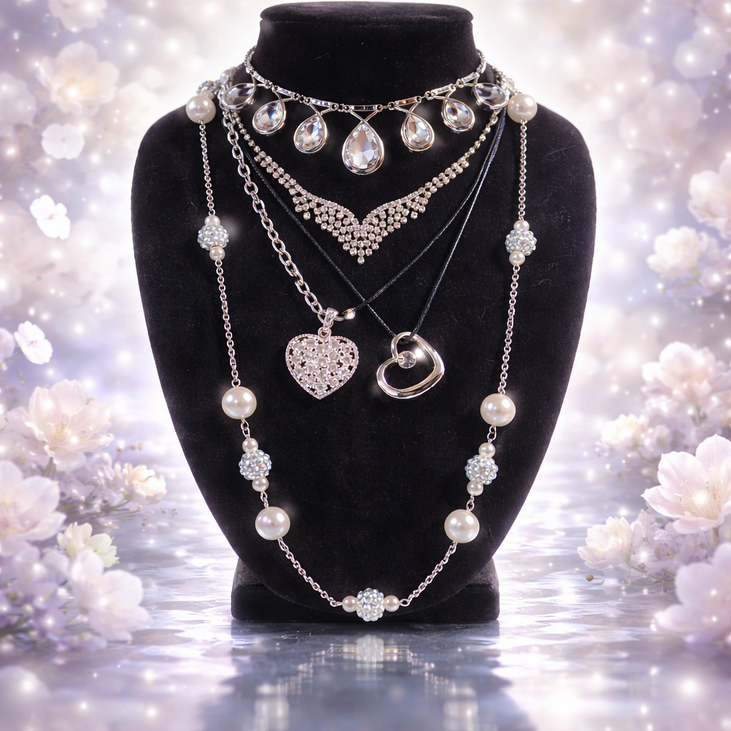 Bling Bling Rhinestone Jewelry Bundle