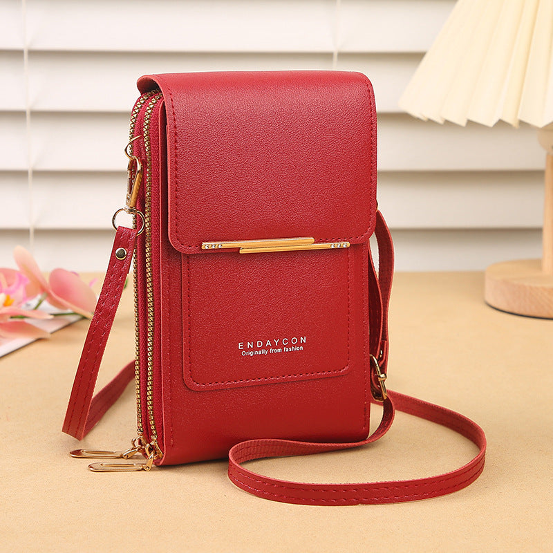 Crossbody Handbag - Touch Screen Phone Case - Wallet