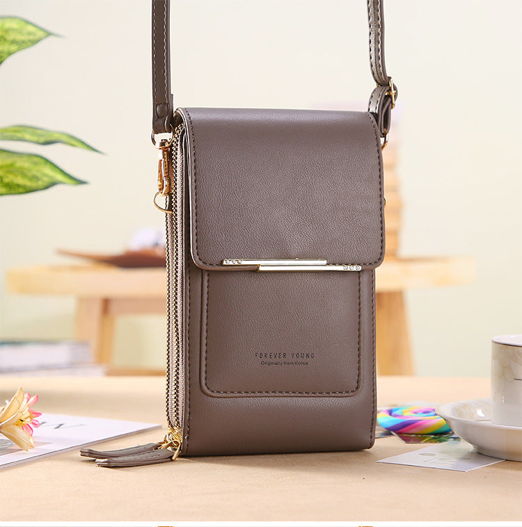 Crossbody Handbag - Touch Screen Phone Case - Wallet