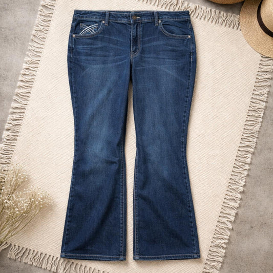 Apt. 9 Women's Blue and Navy Jeans