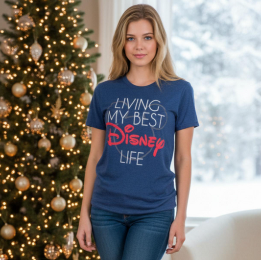 Mickey Mouse “Living My Best Disney Life” T-Shirt