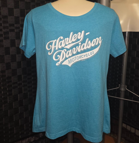 Harley-Davidson Women's Teal T-Shirt