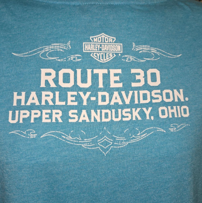 Harley-Davidson Women's Teal T-Shirt