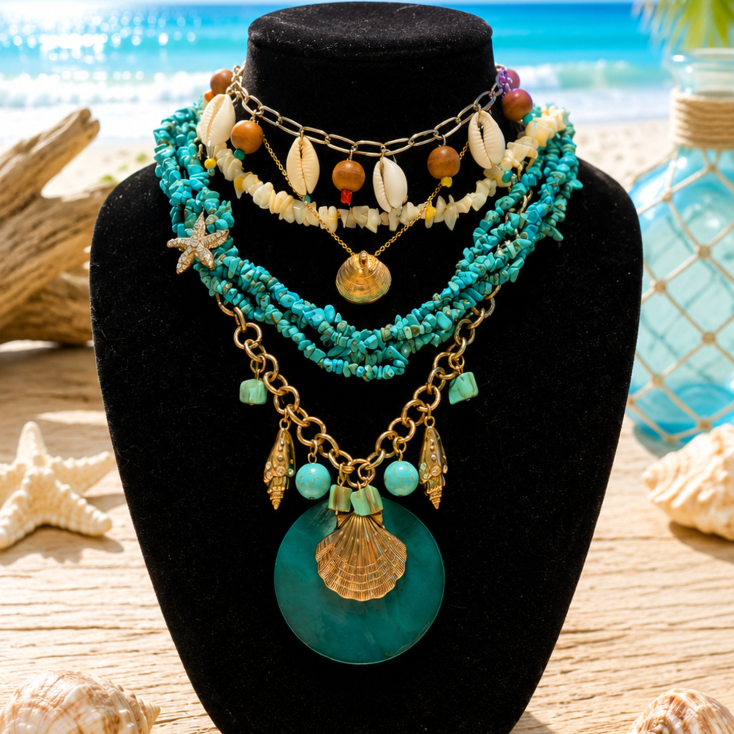 Coastal Treasures Jewelry Bundle | Beach-Inspired Jewelry Collection