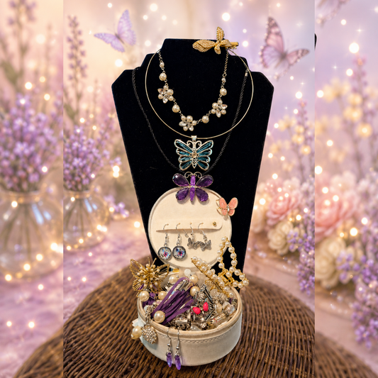 Butterfly Dreams Jewelry Bundle – Whimsical Treasures & Hidden Gems