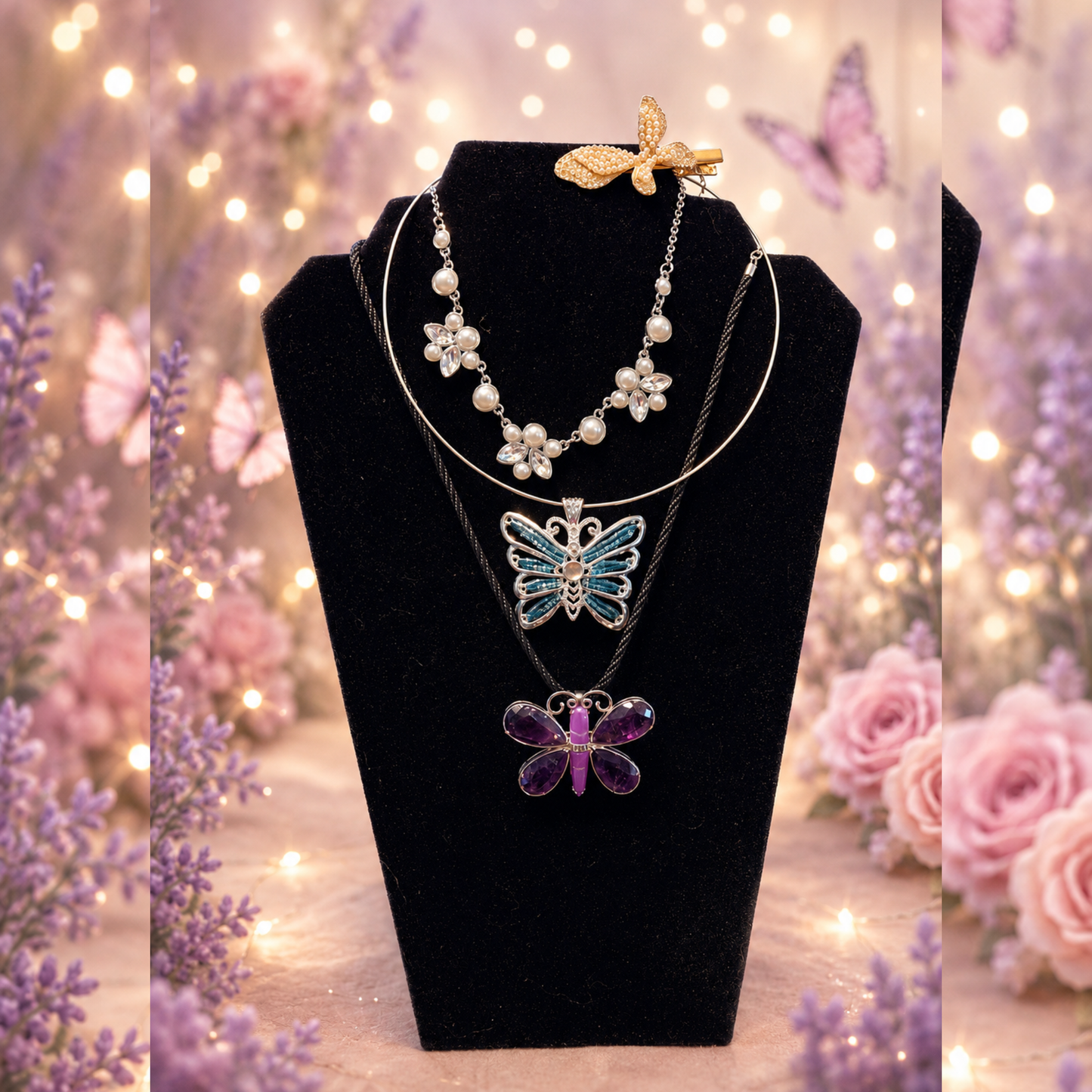 Butterfly Dreams Jewelry Bundle – Whimsical Treasures & Hidden Gems