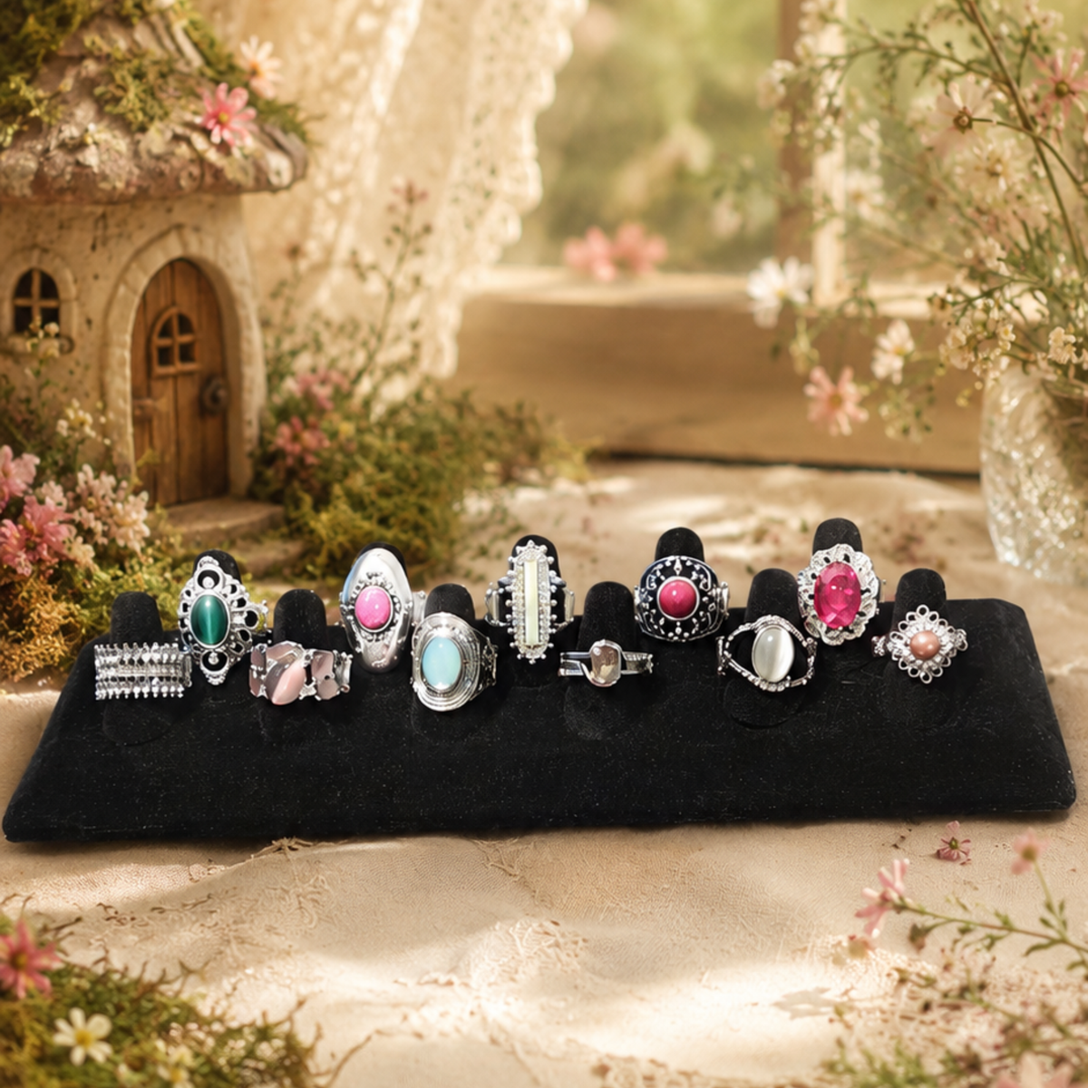 11 Stretchy Rings for Only $20