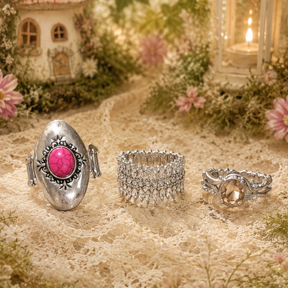 11 Stretchy Rings for Only $20