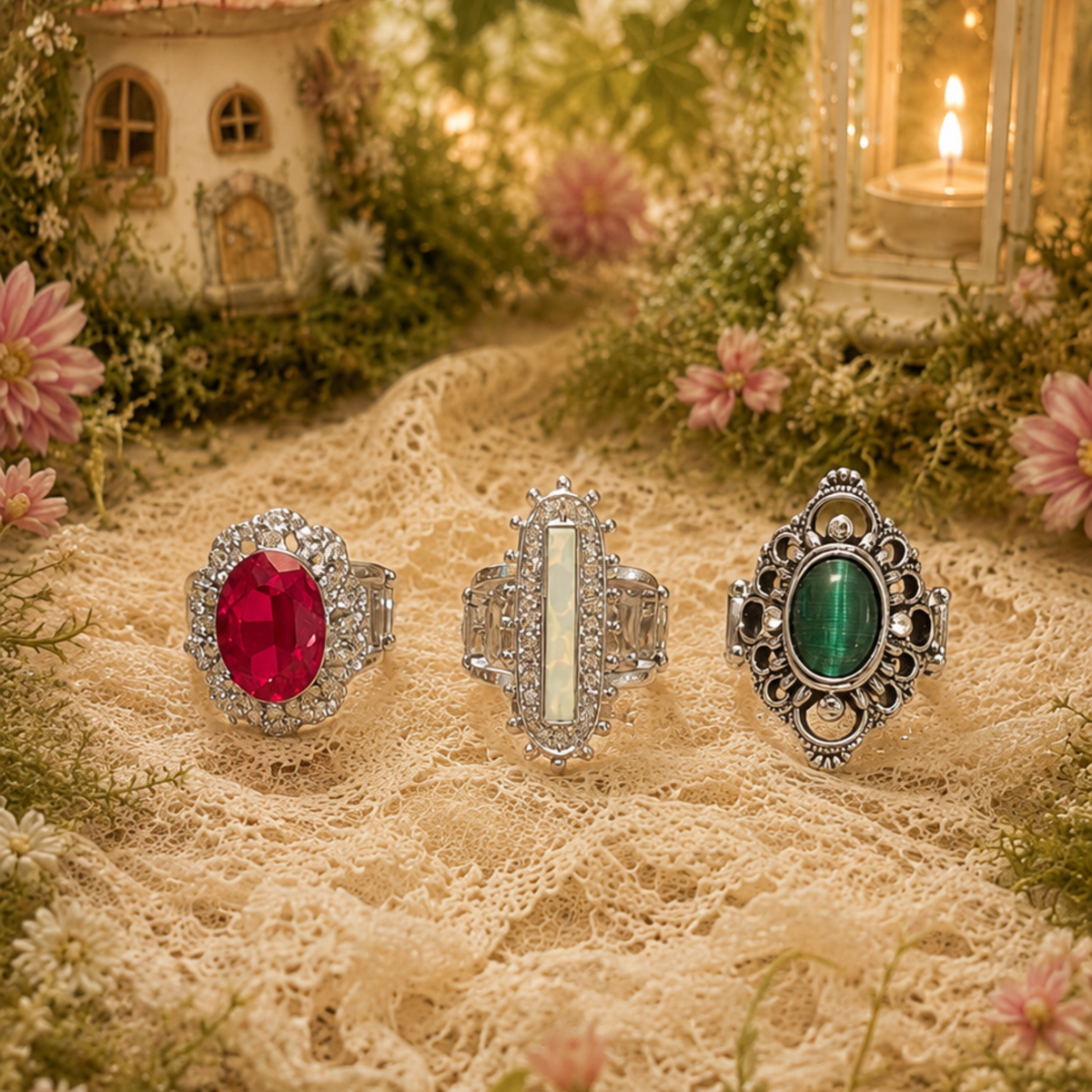 11 Stretchy Rings for Only $20