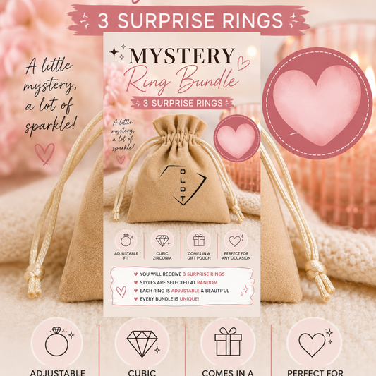 ✨ Mystery Ring Bundle Reveal 💍 3 Surprise Rings for $9.99 ✨