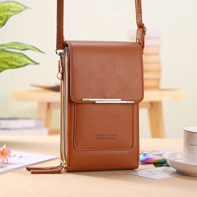 Crossbody Handbag - Touch Screen Phone Case - Wallet