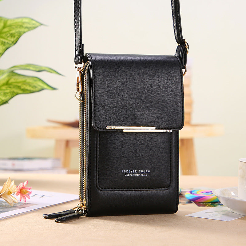 Crossbody Handbag - Touch Screen Phone Case - Wallet