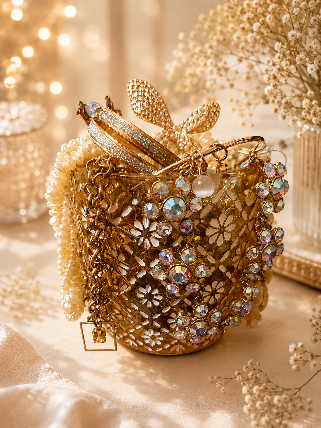 Amber Jewelry Bundle – Warm Tones & Timeless Style